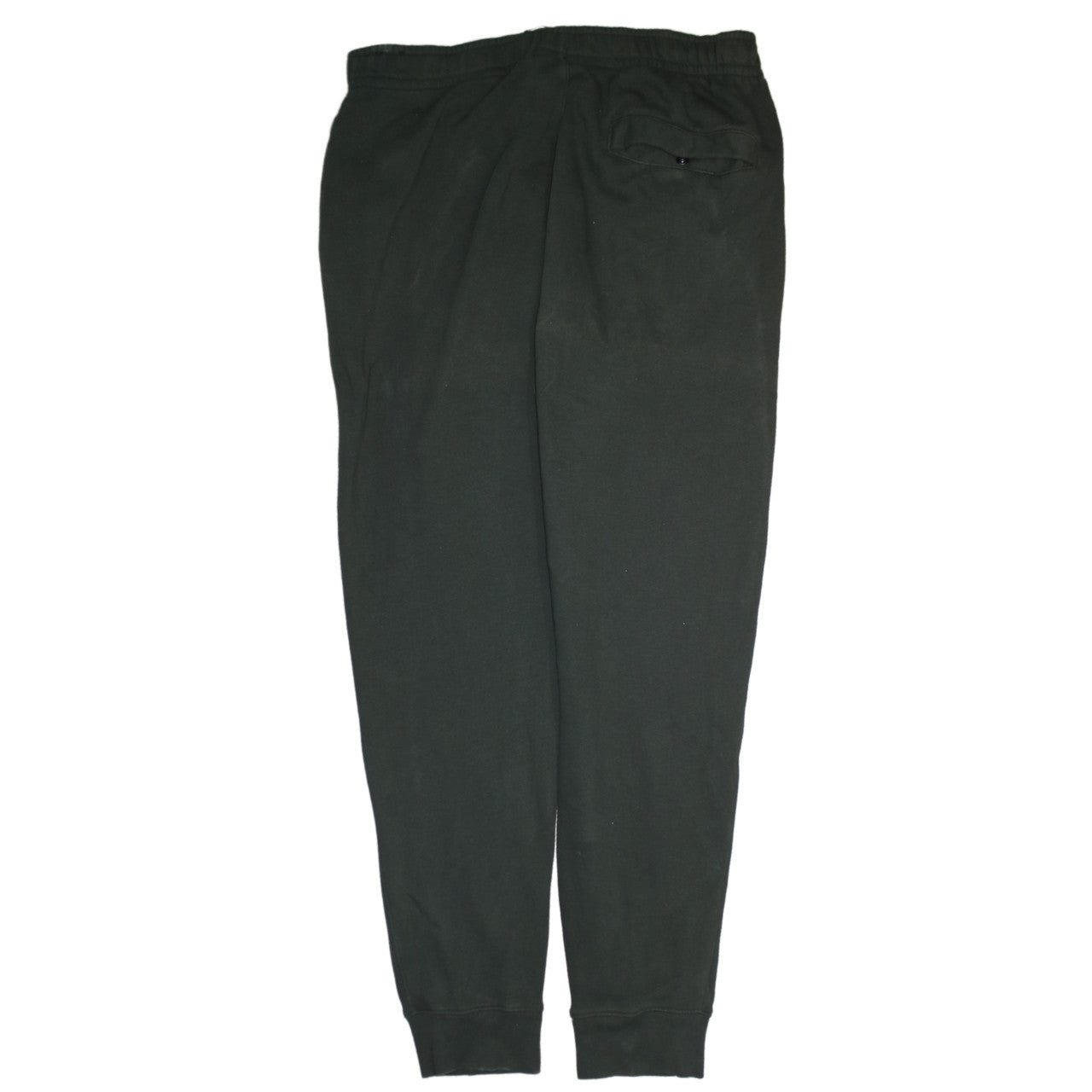 Nike Men's Black Jogger Sweatpants M Regular Fit Fleece Trousers