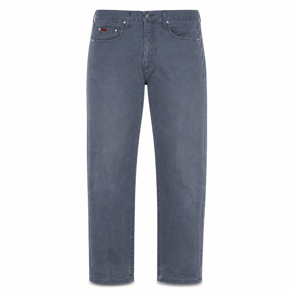 Lee Cooper Men's Grey LC10 Regular Fit Straight Jeans W34 L32