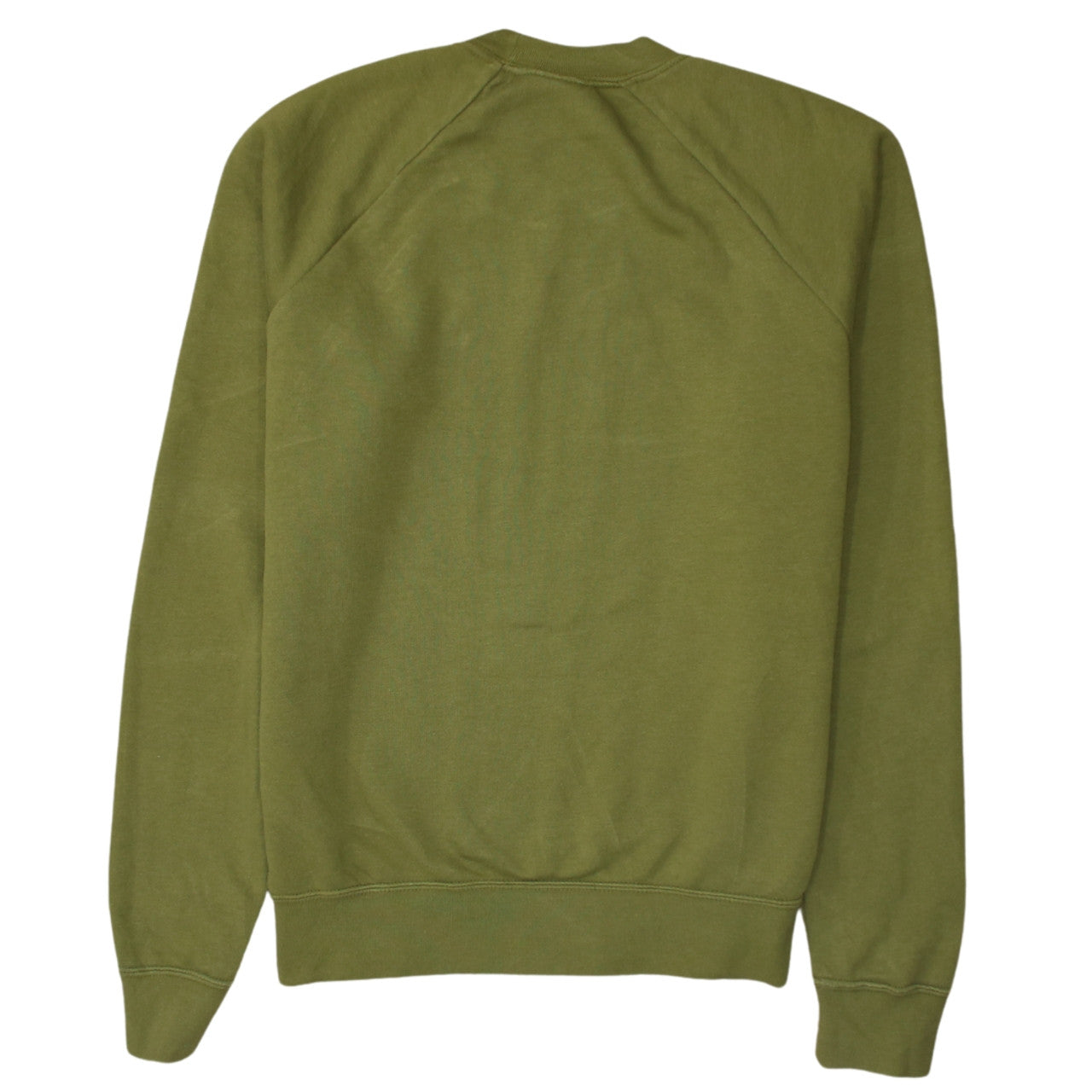 Nike Men's Green Small Crew Neck Pullover Sweatshirt