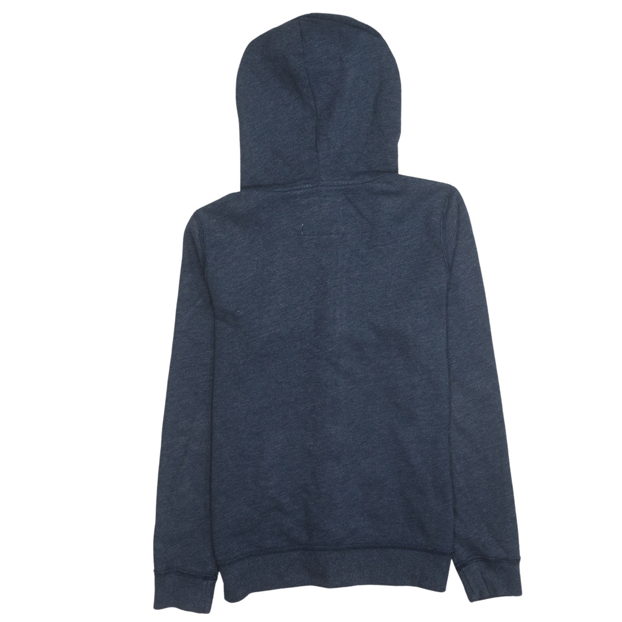 Hollister Men’s Blue Full Zip Hoodie XS Regular Fit Logo Print