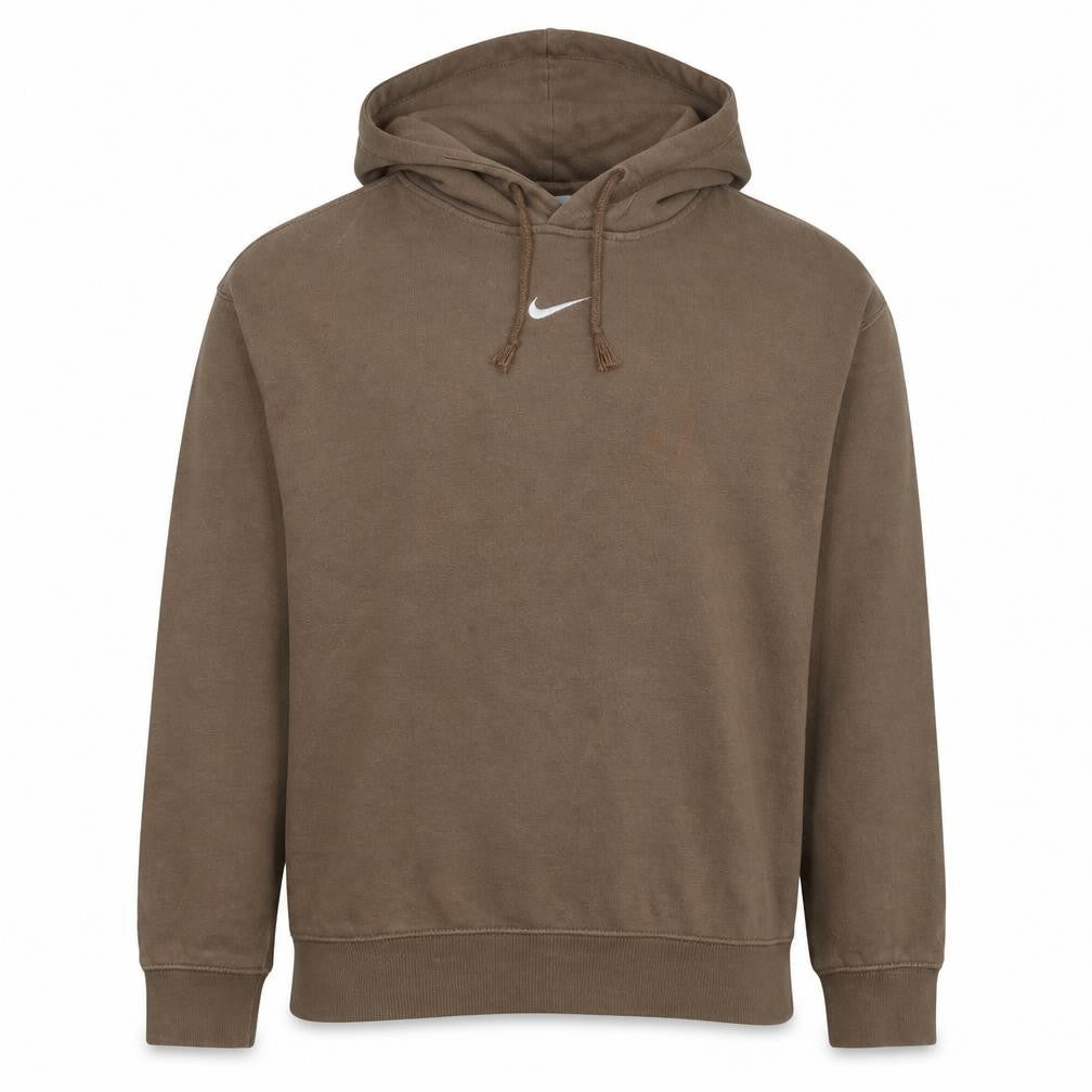 Nike Men’s Brown Pullover Hoodie Small Regular Fit Fleece