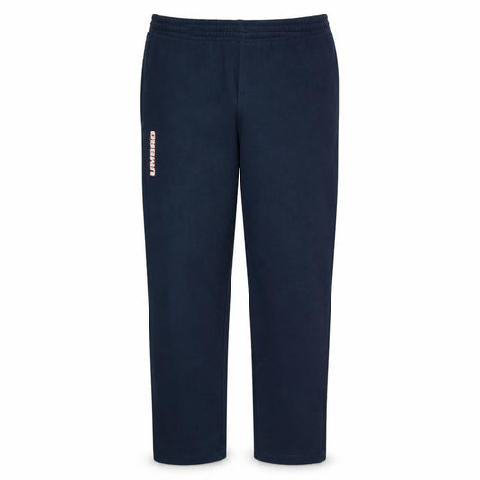 Umbro Men’s Blue Fleece Sweatpants M Regular Fit Casual Trousers