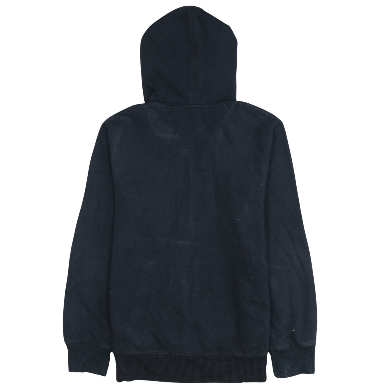 Nike Men's Black Full Zip Hoodie M Cotton Blend Casual