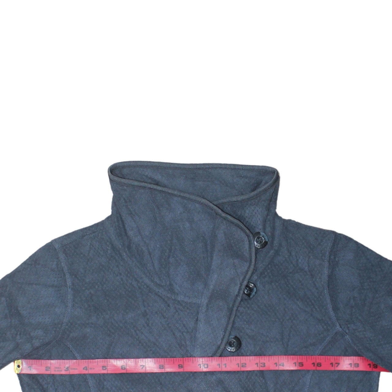Berghaus Women Blue Button Neck Fleece Pullover UK 10 Polyester Warm Top