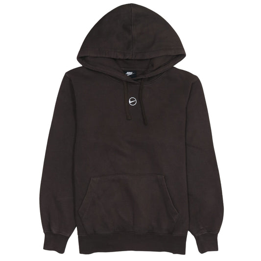 Nike Men's Brown XS Pullover Hoodie Loose Fit Fleece Sweatshirt
