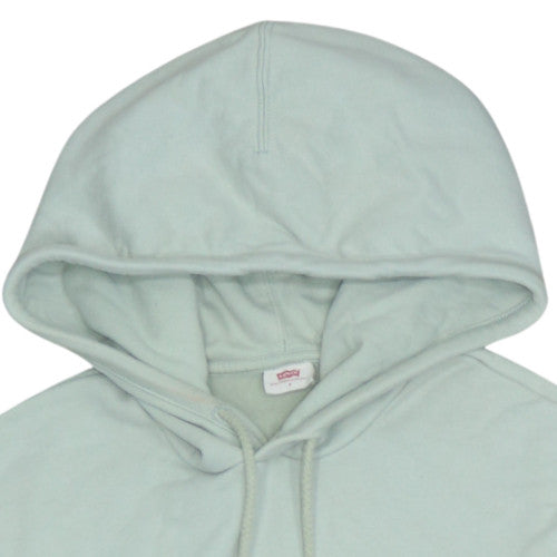 Levi's Men's Green Pullover Hoodie Small Regular Fit Fleece Sweatshirt