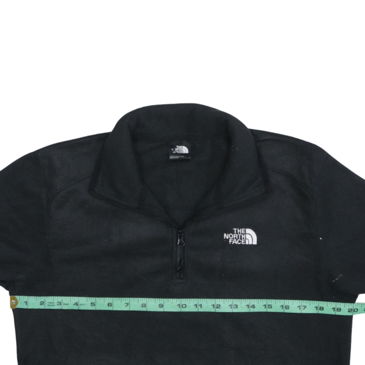 The North Face Men's Black Fleece 1/4 Zip Pullover Sweatshirt Size S