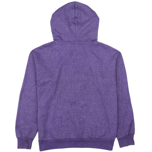 Disney Women Purple Mickey Graphic Pullover Hoodie M