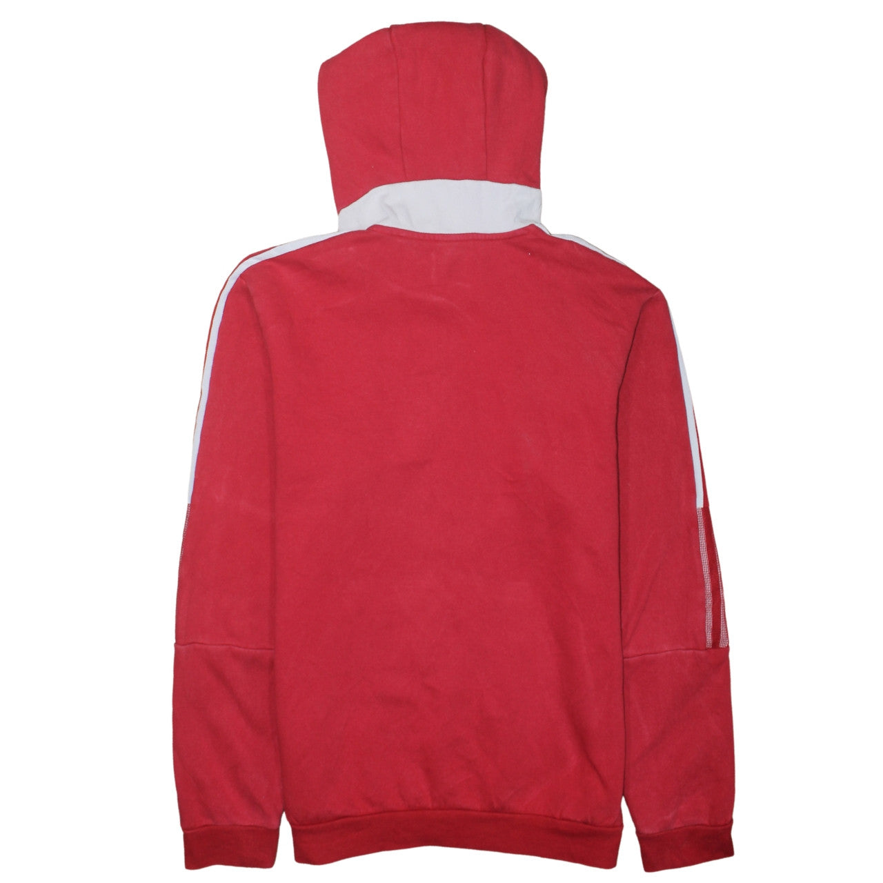 Adidas Men’s Red Aberdeen FC Pullover Hoodie Medium Fleece Sportswear