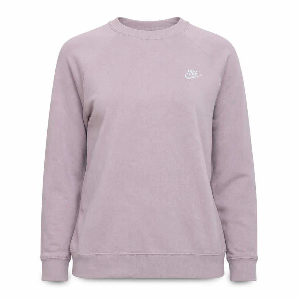 Nike Women's Pink Crew Neck Pullover Sweatshirt Size M