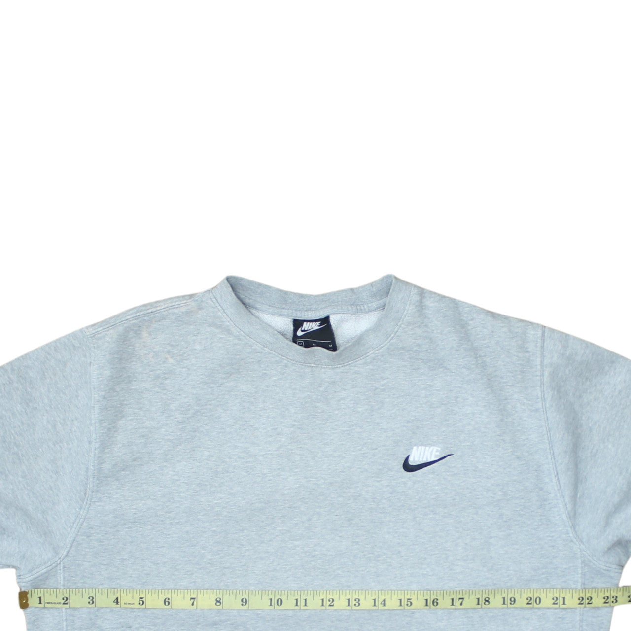 Nike Men's Grey Pullover Crew Neck Sweatshirt Size M