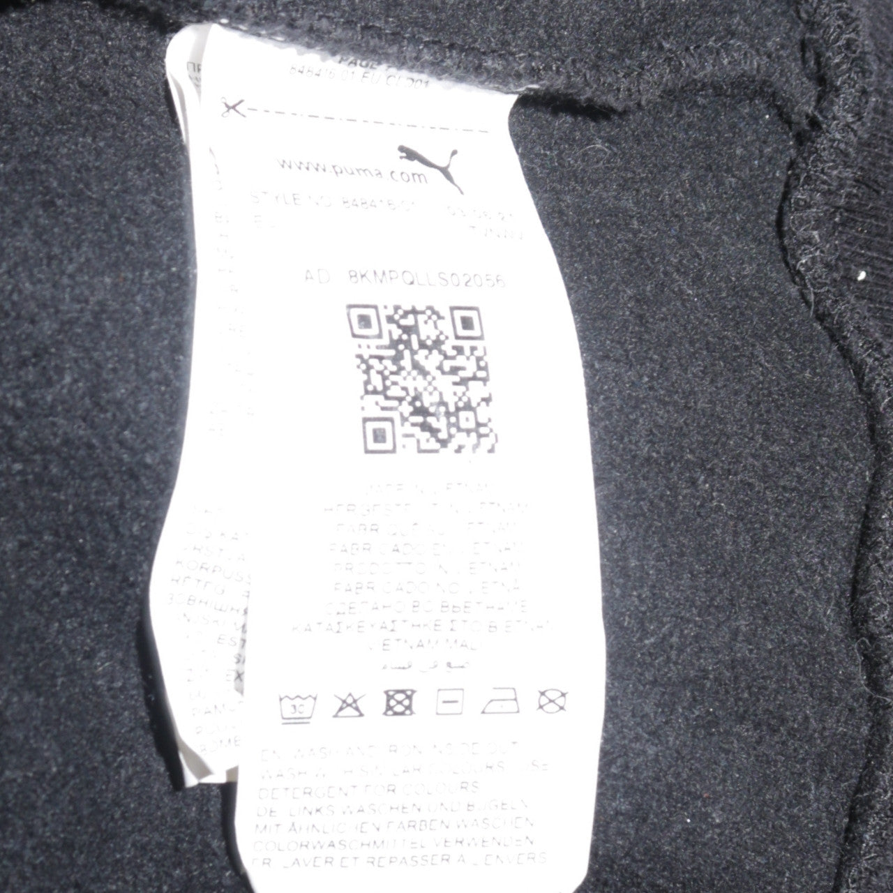 Puma Men's Black XL Pullover Hoodie Fleece Sweatshirt