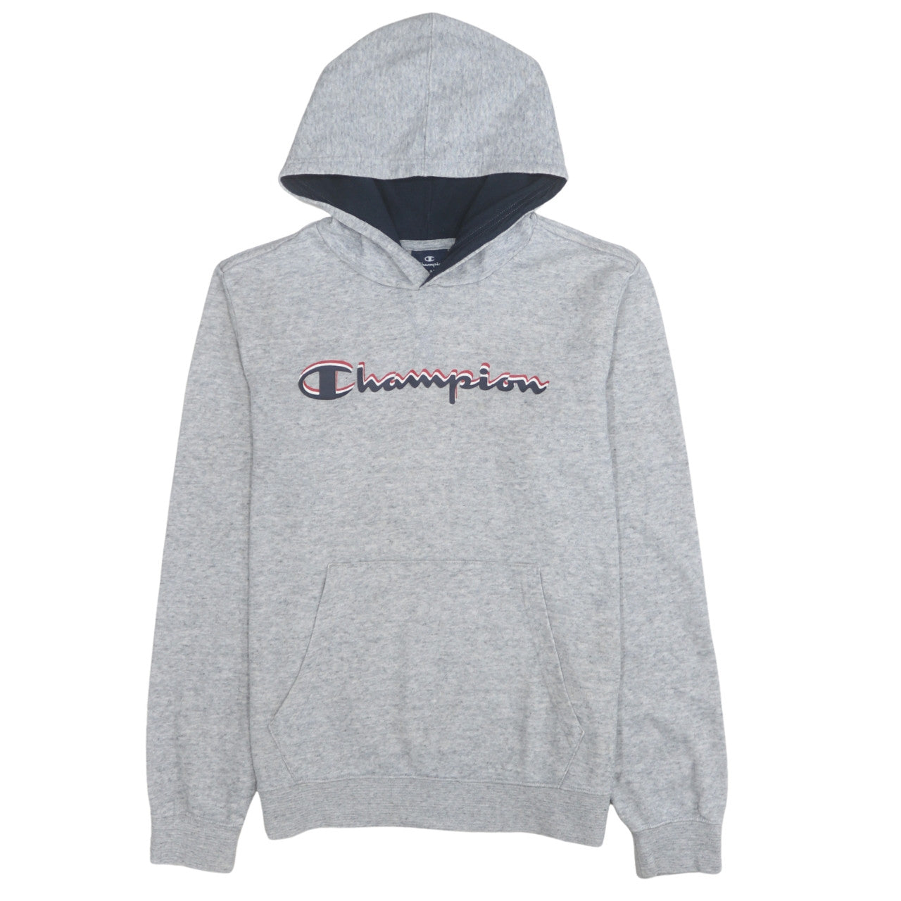 Champion Boys Grey 2XL Pullover Hoodie Sweatshirt 15-16 Years Cotton Blend