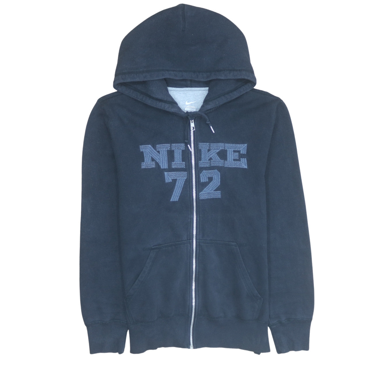 Nike Men's Black Full Zip Hoodie M Sports Fleece Sweatshirt