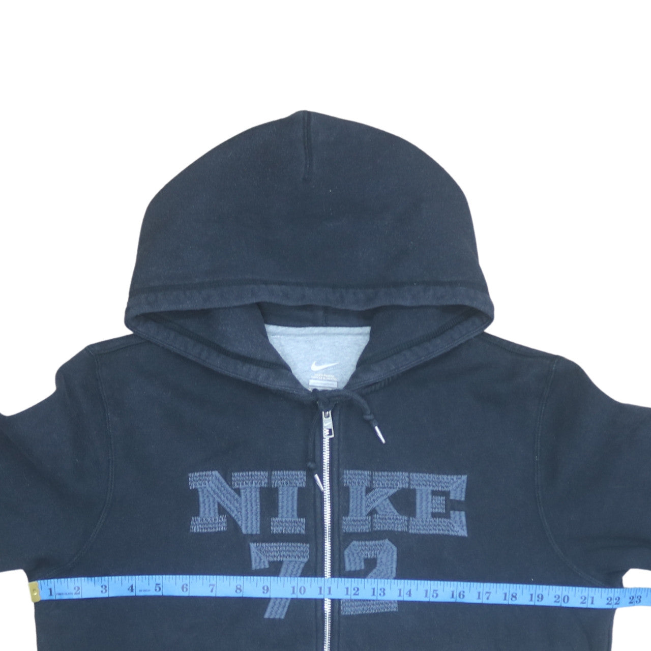 Nike Men's Black Full Zip Hoodie M Sports Fleece Sweatshirt