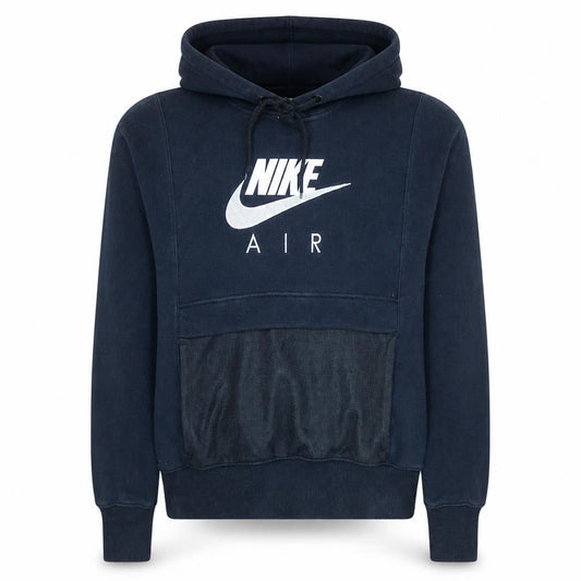 Nike Air Black XS Women's Pullover Hoodie with Mesh Pocket