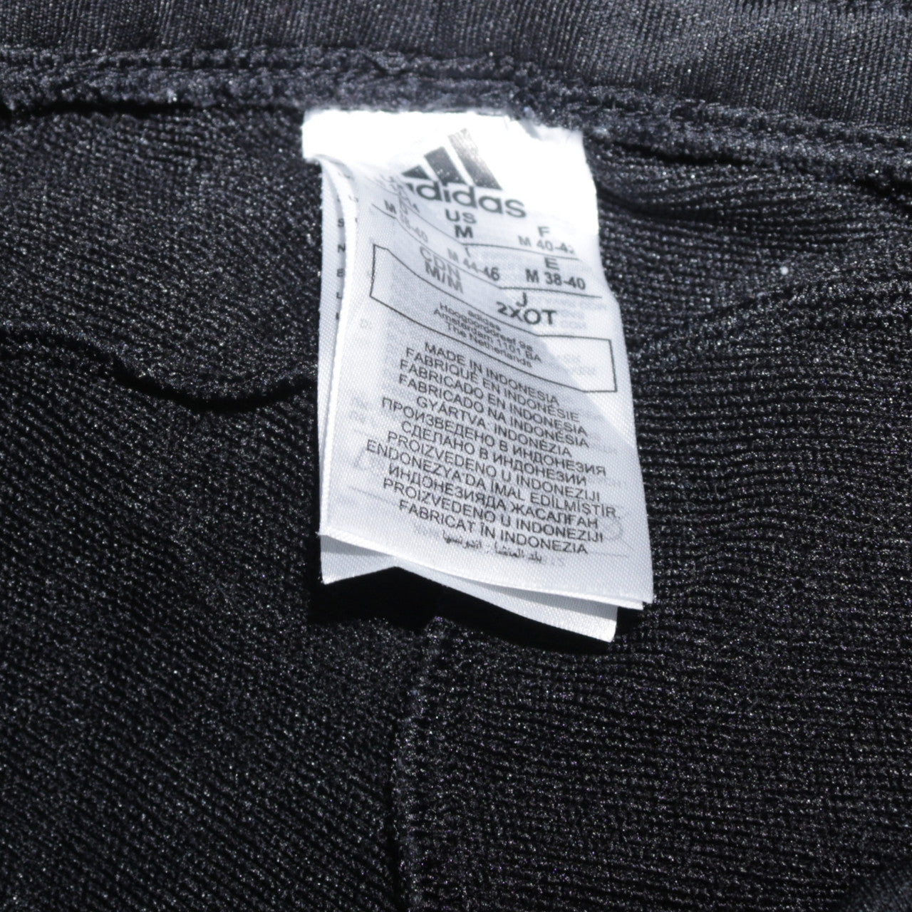 Adidas Womens Black Jogger Sweatpants M Elastic Waist Sportswear