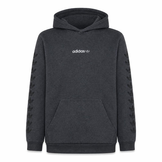 adidas Men's Grey XL Pullover Hoodie Logo Fleece Sweatshirt