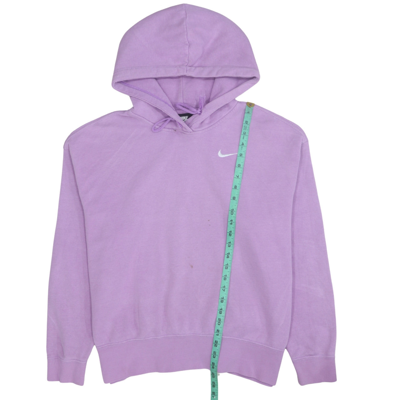 Nike Women's Lilac Pullover Hoodie Medium Cotton Fleece