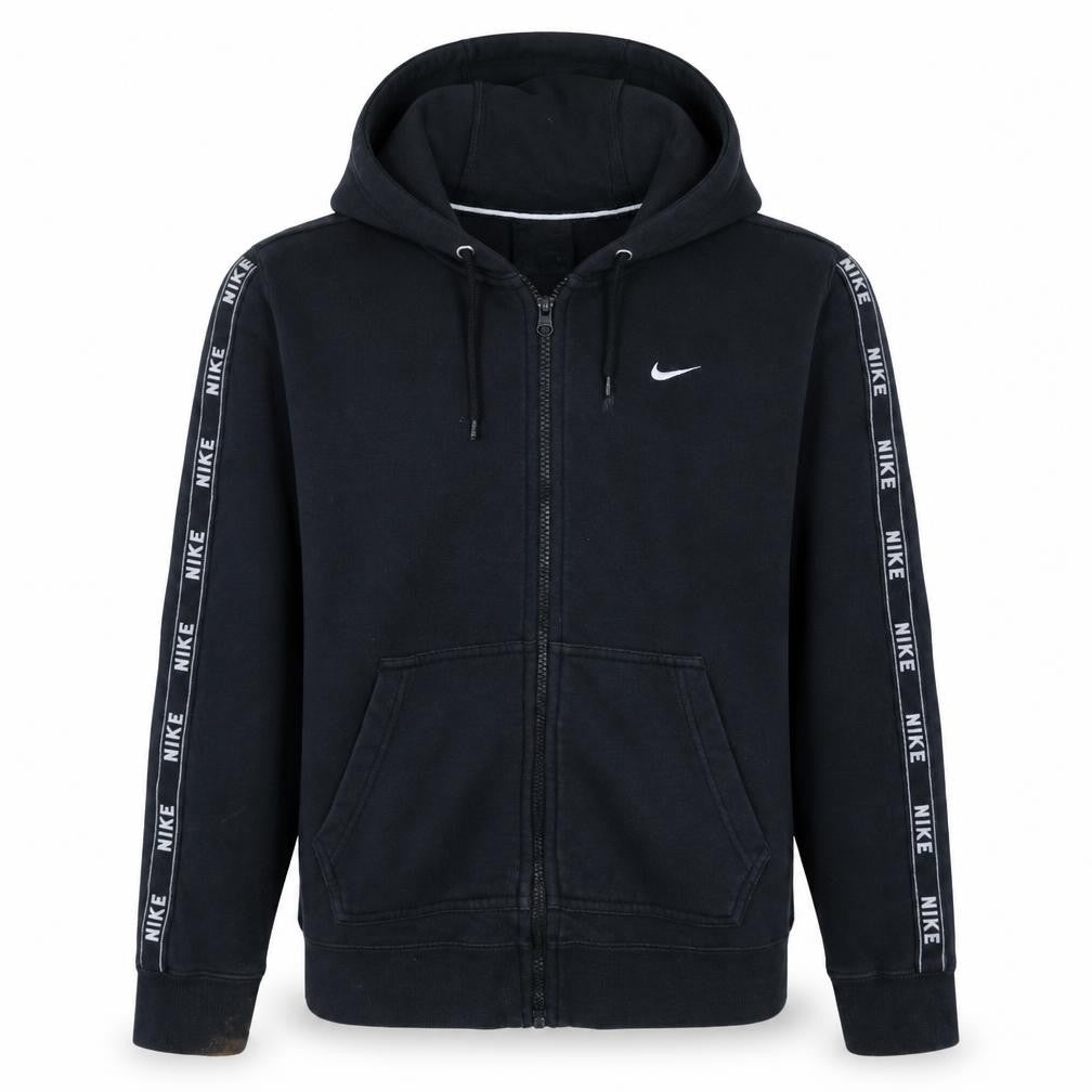Nike Men's Black Full Zip Hoodie Small Regular Fit Sportswear