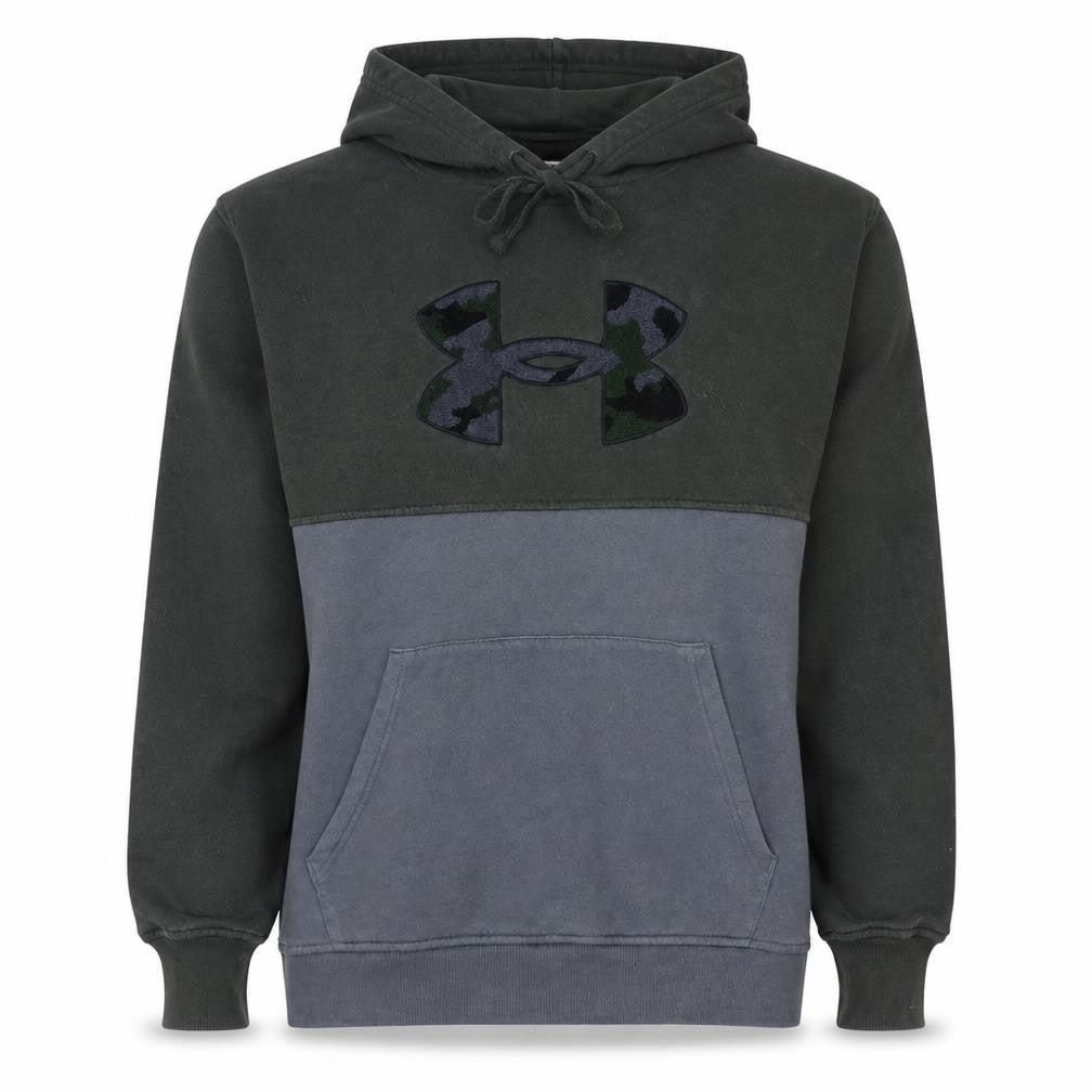 Under Armour Men’s Green Pullover Hoodie Size S ColdGear Fleece