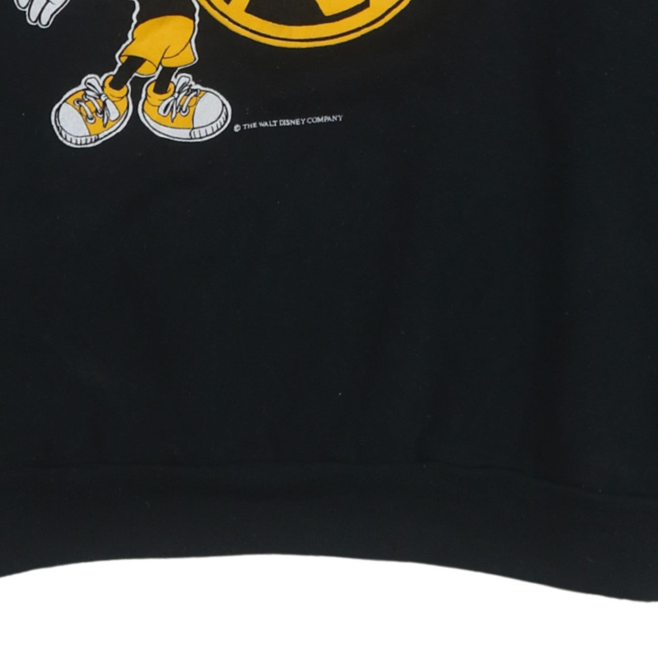 Nutmeg Mills Women's Black XL Purdue University Mickey Mouse Sweatshirt