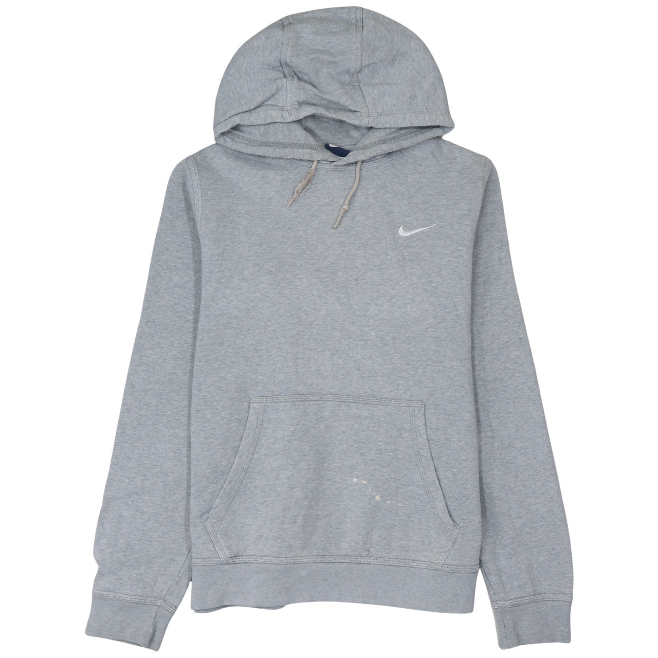 Nike Men's Grey Pullover Hoodie Size M Logo Sportswear