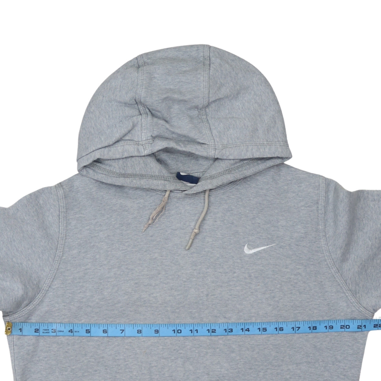 Nike Men's Grey Pullover Hoodie Size M Logo Sportswear
