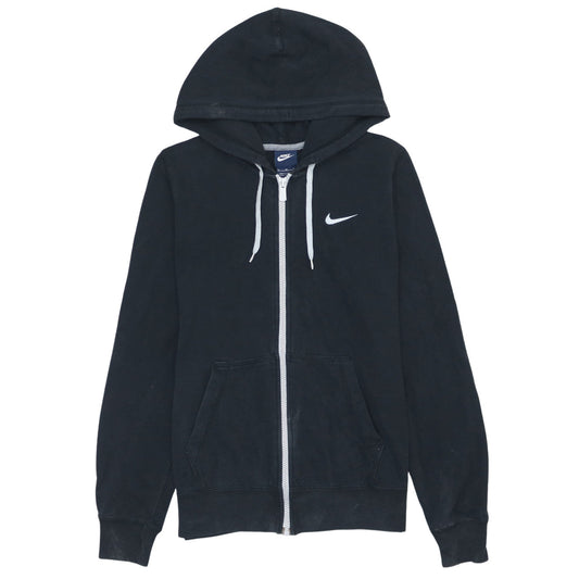 Nike Men's Black Full Zip Hoodie M Regular Fit Sportswear Fleece