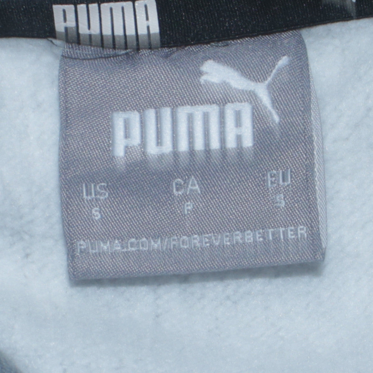 PUMA Boys Grey Pullover Hoodie Small Logo Hooded Sweatshirt Size S