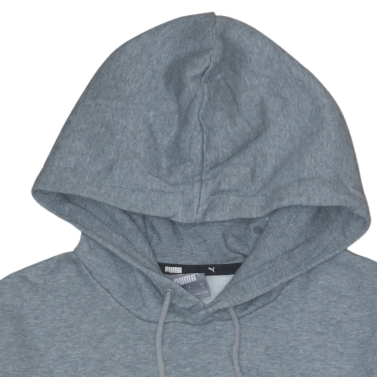 PUMA Boys Grey Pullover Hoodie Small Logo Hooded Sweatshirt Size S