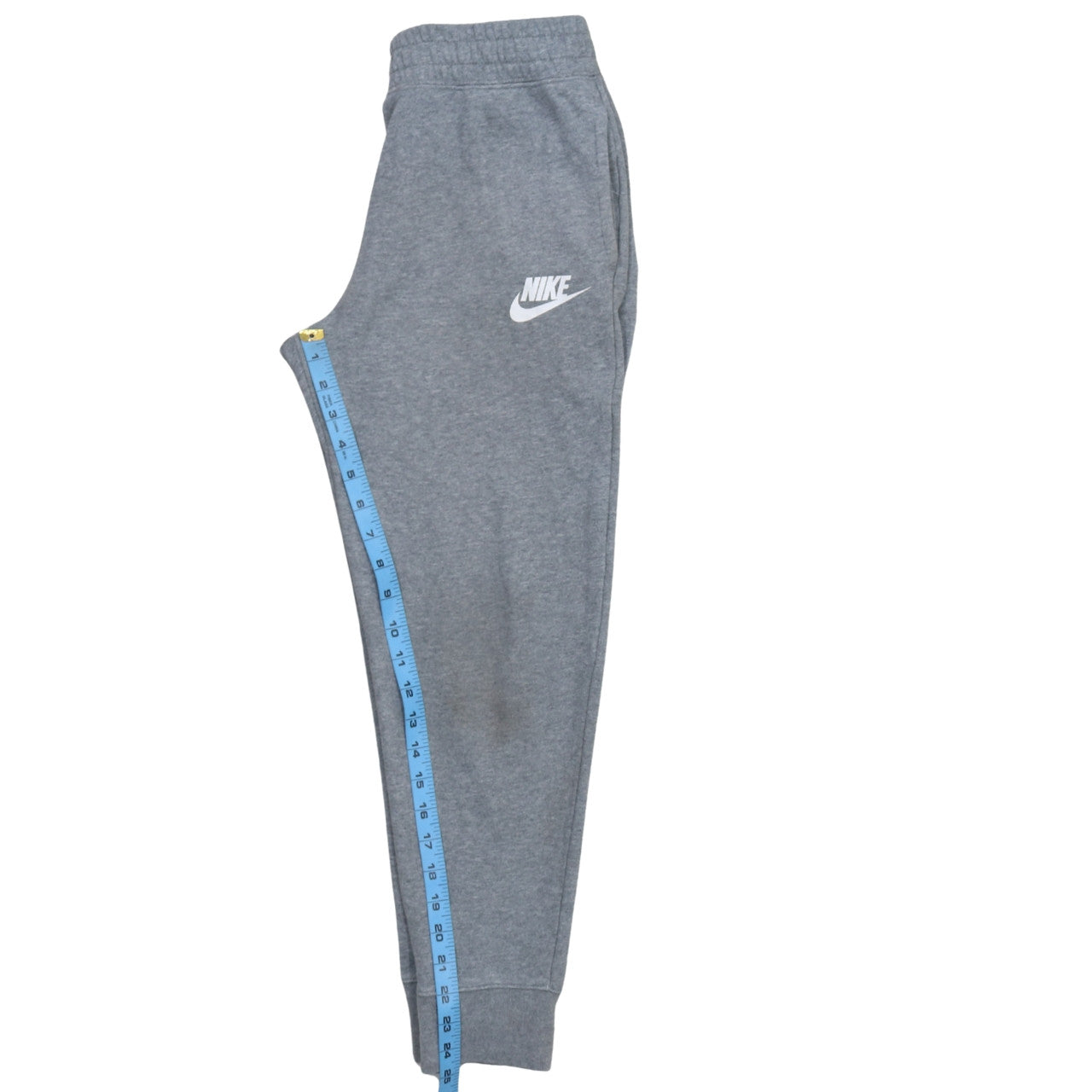 Nike Boys Grey Jogger Sweatpants L 146cm Fleece Trousers