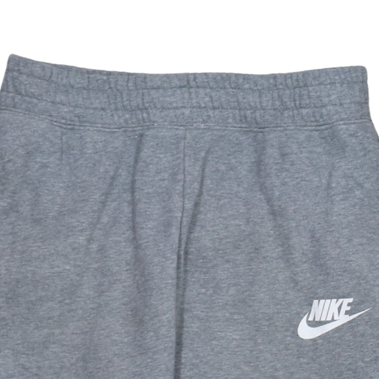 Nike Boys Grey Jogger Sweatpants L 146cm Fleece Trousers