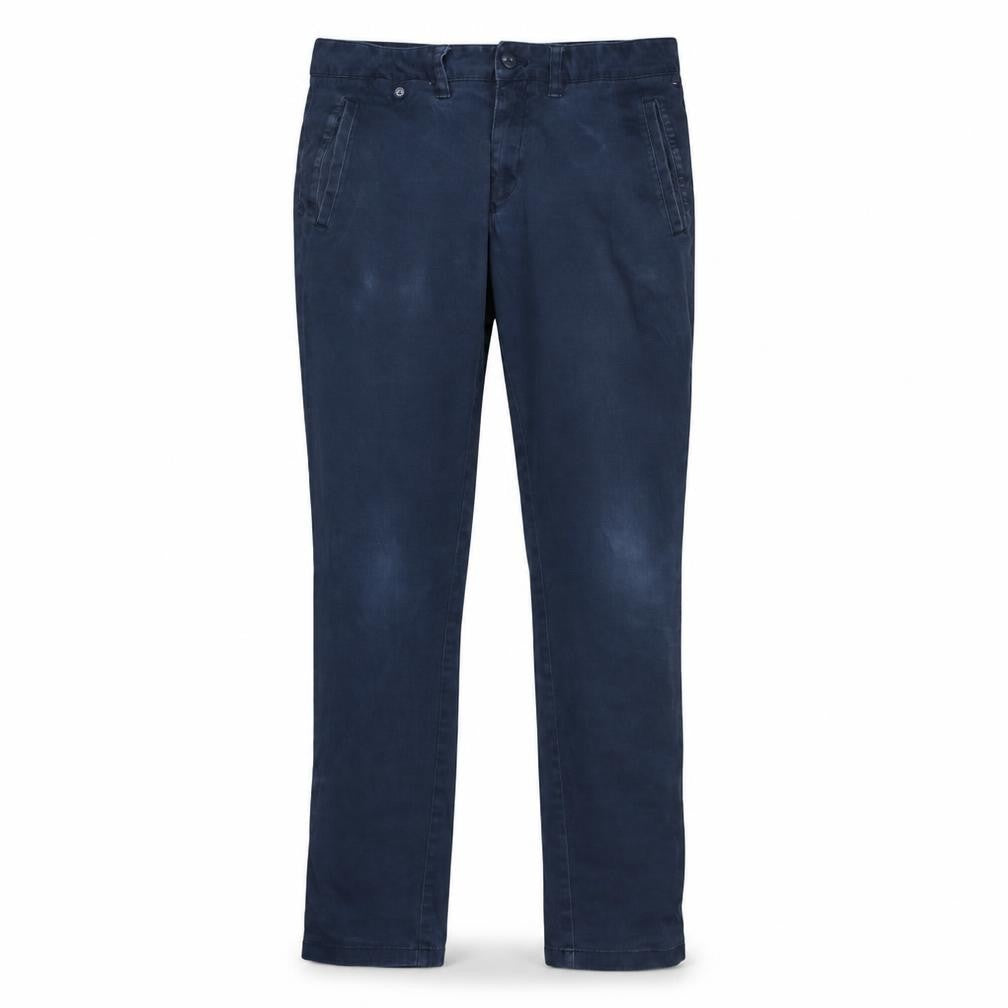 Tommy Jeans Men's Blue Chino Trousers 32x34 Slim Fit Cotton