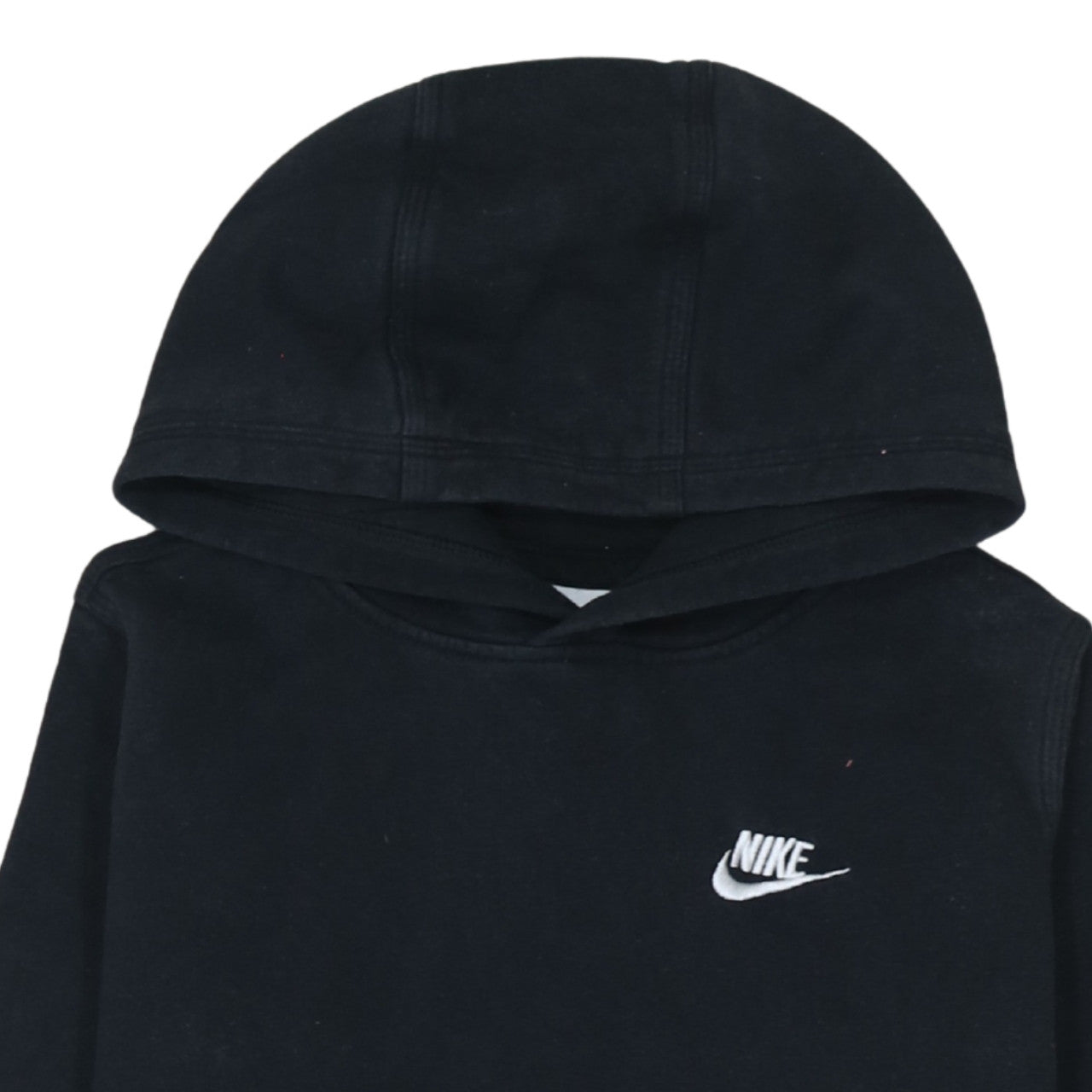 Nike Boys Black Pullover Hoodie XL 158-170cm Cotton Blend Sweatshirt