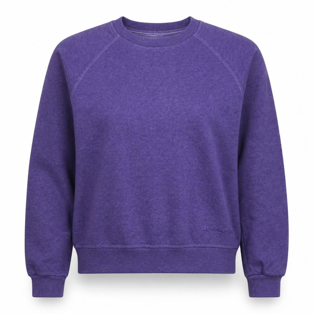 Champion Women's Purple Crew Neck Pullover Sweatshirt Size S