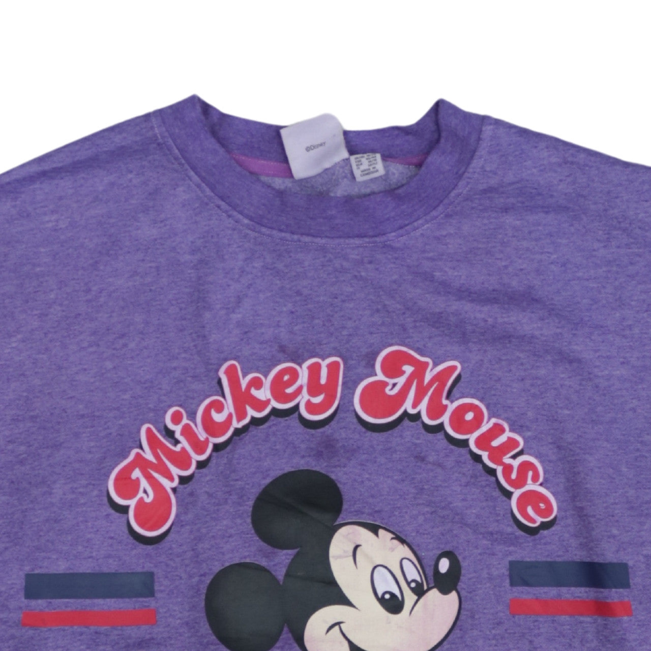 Disney Women Purple Mickey Mouse The Original XL Sweatshirt