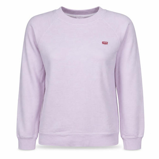 Levi's Womens Pink XXS Crew Neck Pullover Sweatshirt