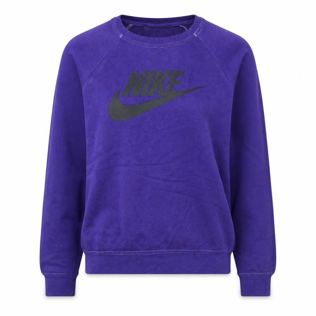 Nike Women's Purple Crew Neck Logo Pullover Sweatshirt XS