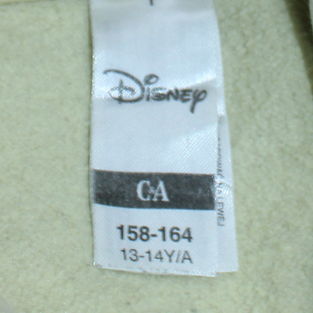 Disney Girls Beige Mickey Mouse Pullover Hoodie 13-14 Years