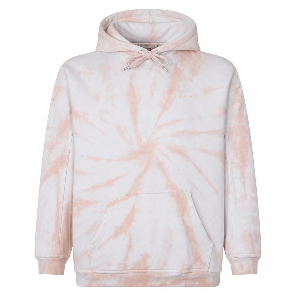 Levi's Men's Beige Tie Dye Pullover Hoodie Size S Regular Fit