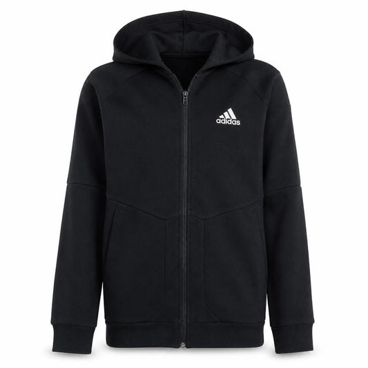 Adidas Men's Black Full Zip Hoodie Size S Sportswear
