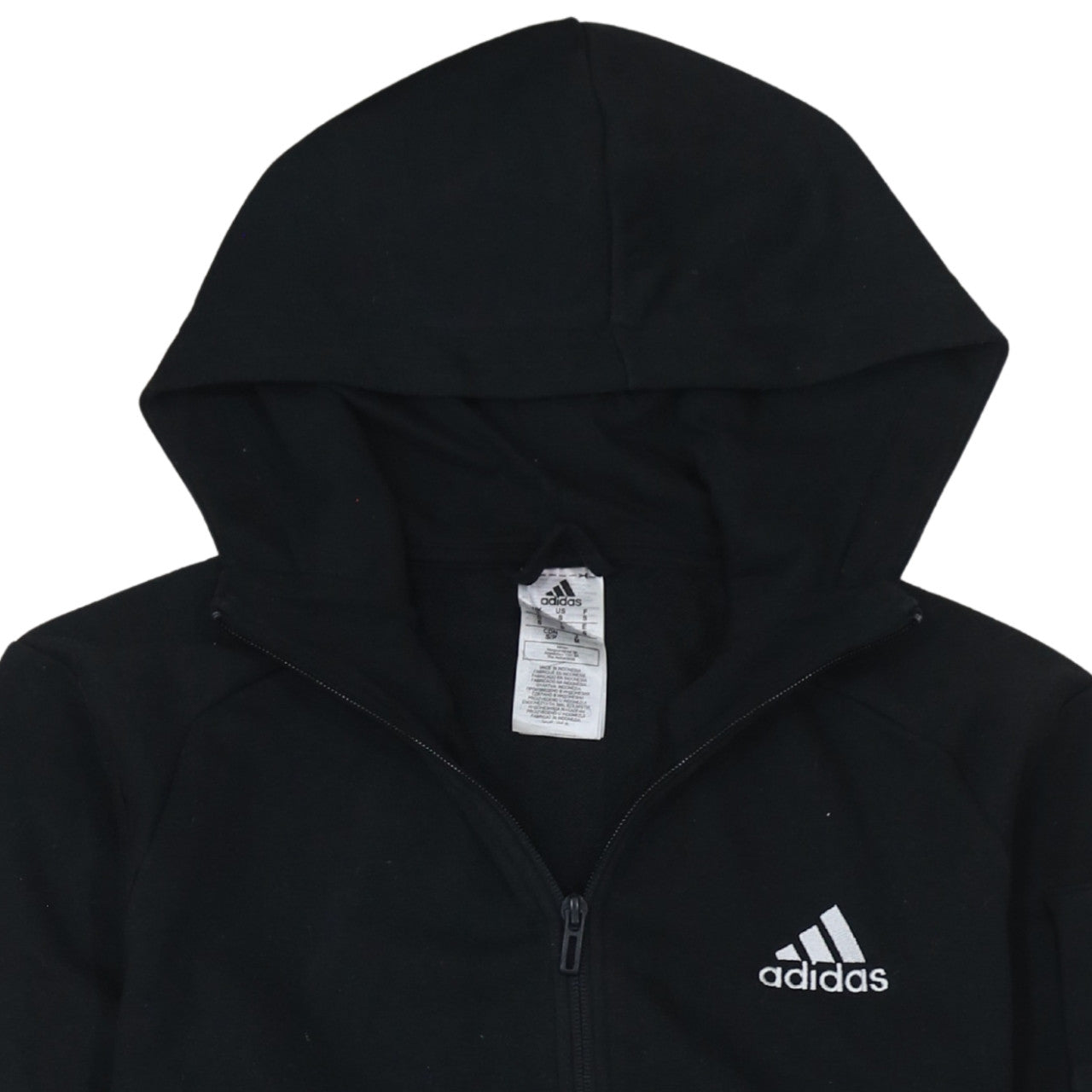 Adidas Men's Black Full Zip Hoodie Size S Sportswear