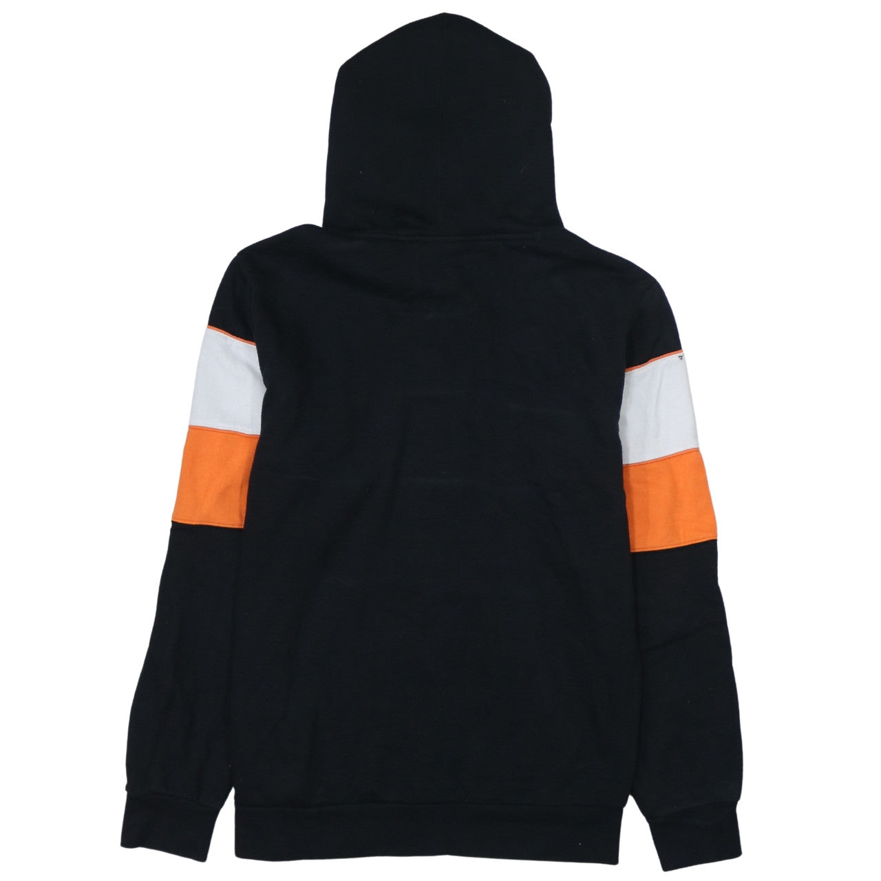 Champion Boys Black Orange Colourblock Pullover Hoodie Size 13-14 Years
