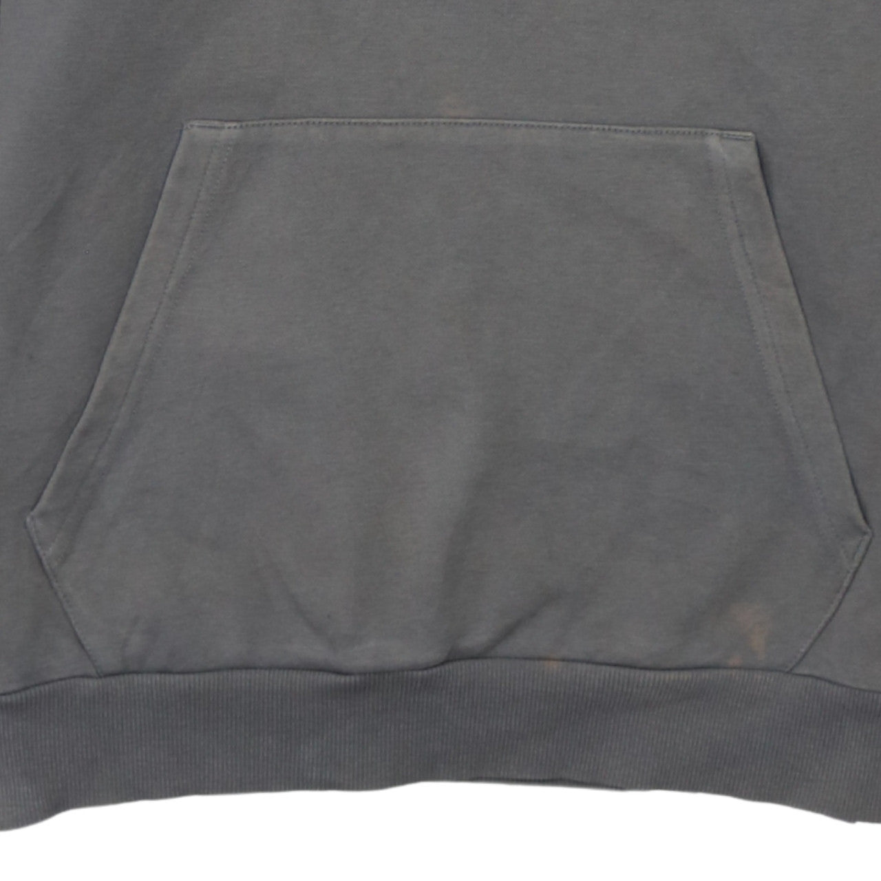 Puma Men's Grey Pullover Hoodie S Regular Fit Logo Sportswear