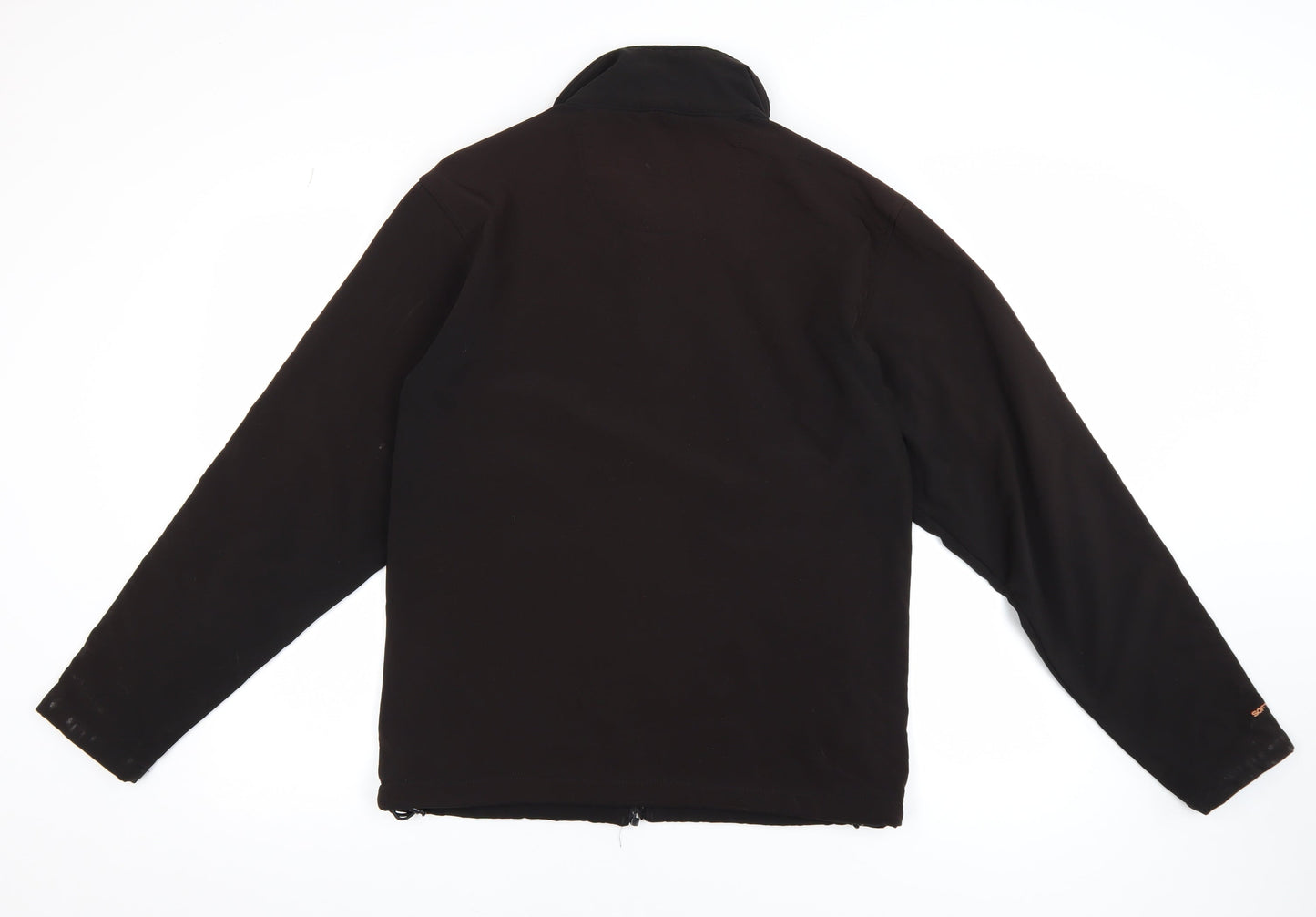 Regatta Men’s Black Softshell Jacket S 38in Windproof Water Resistant
