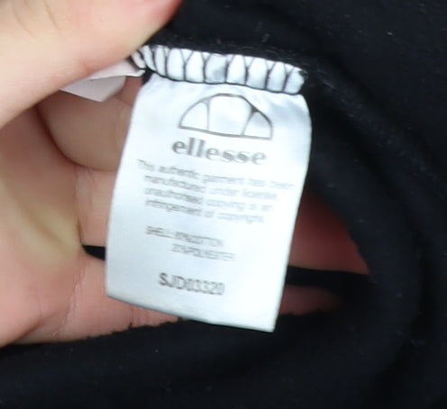 Ellesse Men's Black Jogger Fleece Trousers Size M
