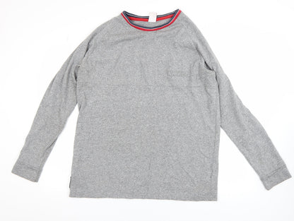 Additional front view of LFC Men's Grey XL Crew Neck Cotton Blend jumper