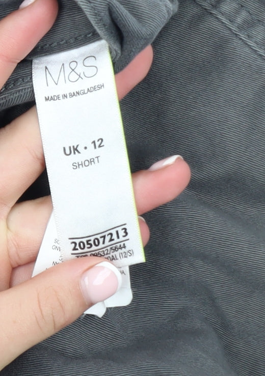 Marks and Spencer Women’s Grey Jegging Jeans Size 12 Short Slim Fit