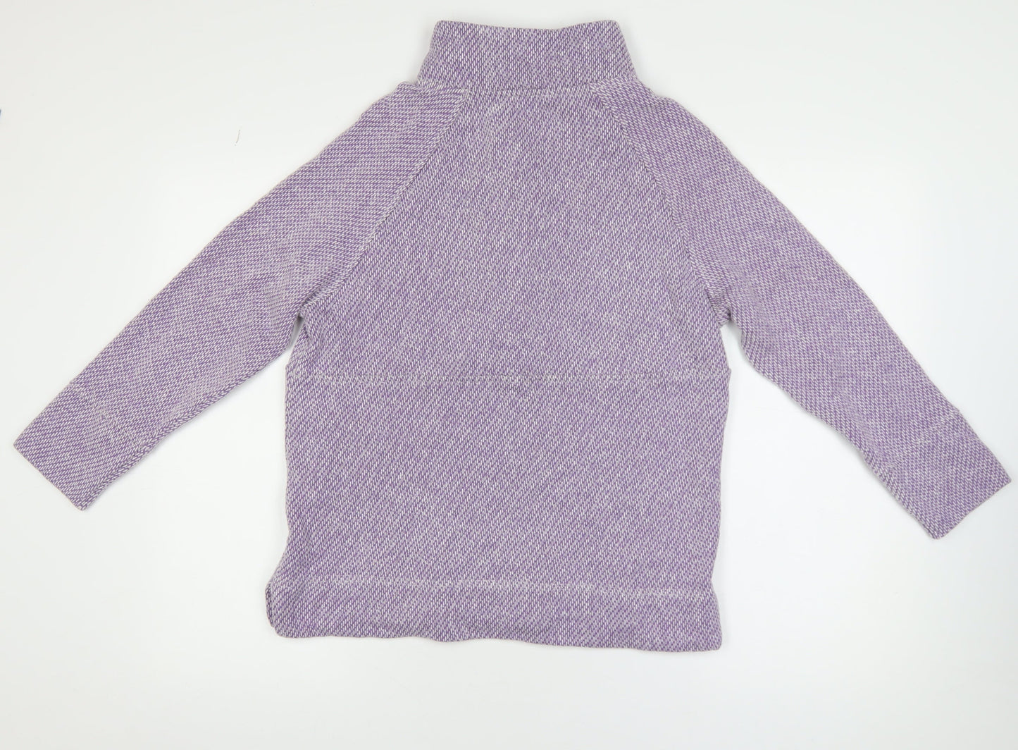 Bella di Notte Women’s Purple Henley Knit Jumper Size 10